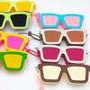Shockproof Shell Silicone Glasses Bag Food Grade Dopamine Cosmetic Pouch  Summer Camp