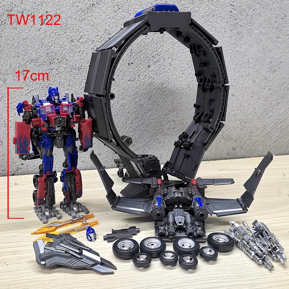 Роботы-трейлеры BAIWEI CY01 Игрушки-трансформеры Тактический контейнер TW1122 Фигурка Оптимуса Командира
