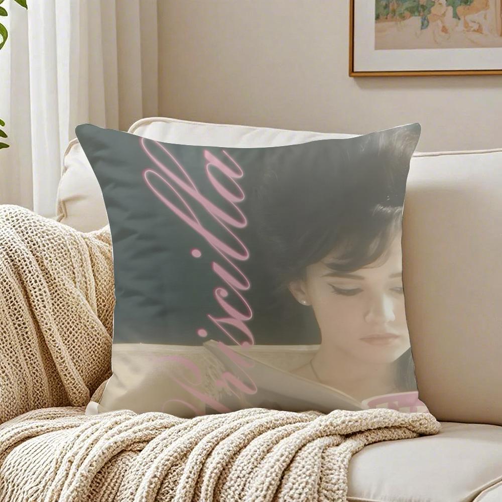 singer pop PPriscilla Cushion Cover Pillowcase Antidustmite living Room Sofa Decor Cushion Room