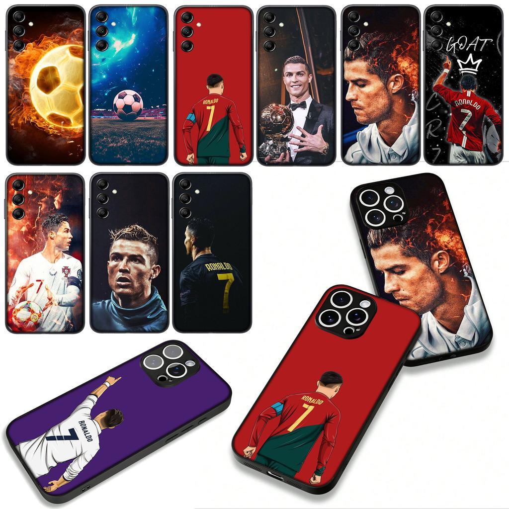 Для Samsung Galaxy A25 A37 A57 A12 A14 A41 A50 A51 A70 A71 A72 A21S A04 M15 Note 20 9 8 10 Чехол Футбол №7 Звезда Футбол №7