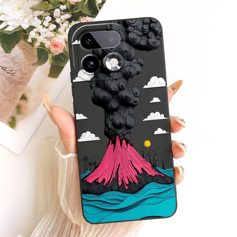 For Realme RMX5121 RMX5120 Case For Realme 16 Pro Cover Cute Kawaii Luxury Fashion Painted Silicone Casing For Real me 16 Pro