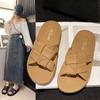 Тапочки женские летние новые модные повседневные босоножки на платформе женские