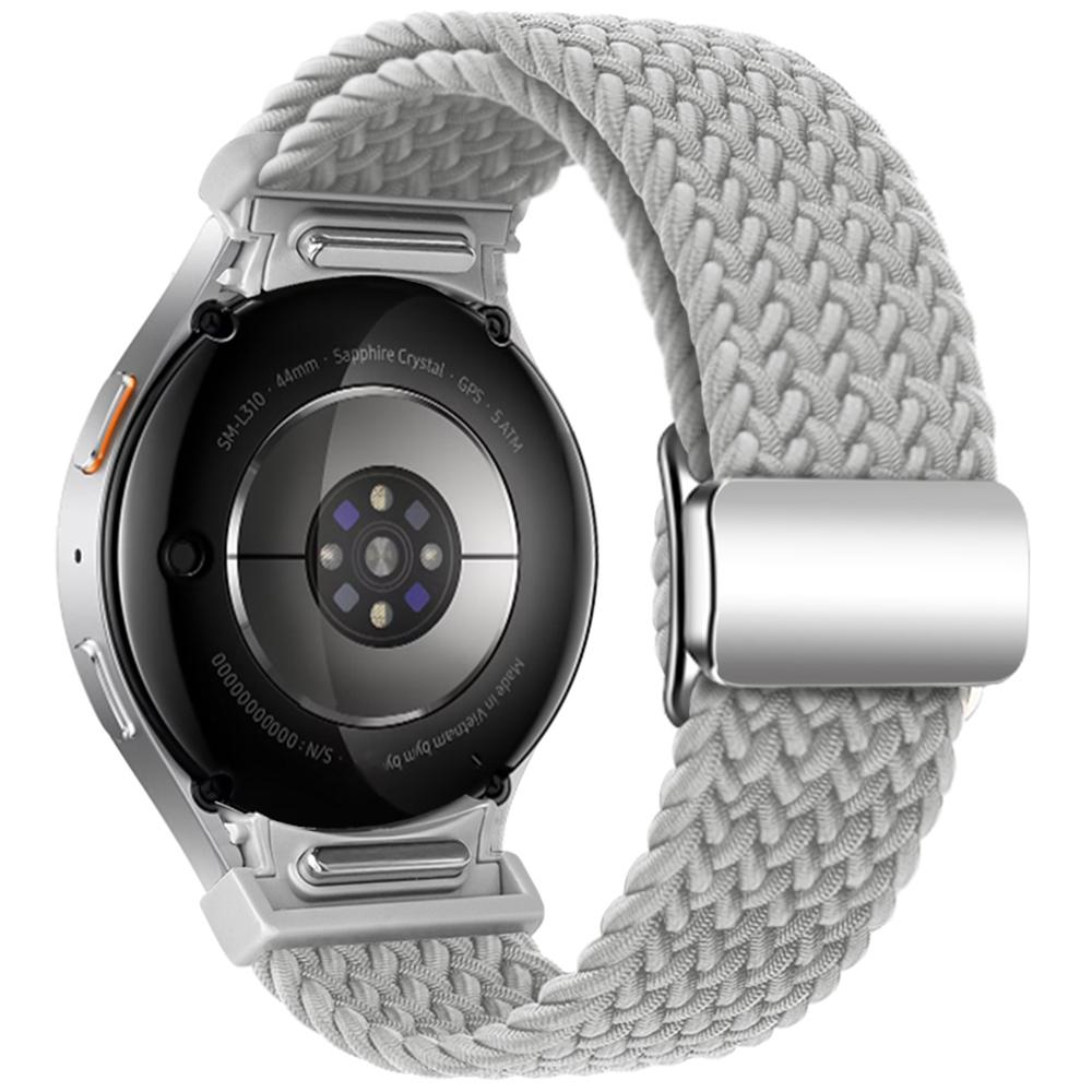 Для Samsung Galaxy Watch FE 40мм/Watch7/6/6 Classic/5/5 Active/5 Pro/4/4 Classic/4 Active Плетеный ремешок для часов Магнитный ремешок