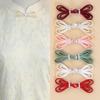 10pcs Chinese Cheongsam Buckle Beaded Trim Fastener Chinese Knot Buttons DIY Handcraft Clothing Decorative Accessory