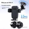 Universal Rotating Phone Holder for Car - Suction Cup Mount for Dashboard and Windshield