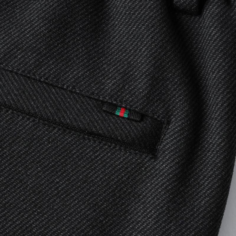 Мужские брюки FIRS из смесовой шерсти, деловые повседневные, прямого кроя