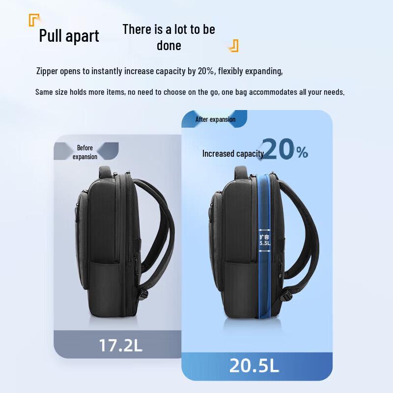 HP Рюкзак для ноутбука Battle 99, 16 дюймов, расширяемый