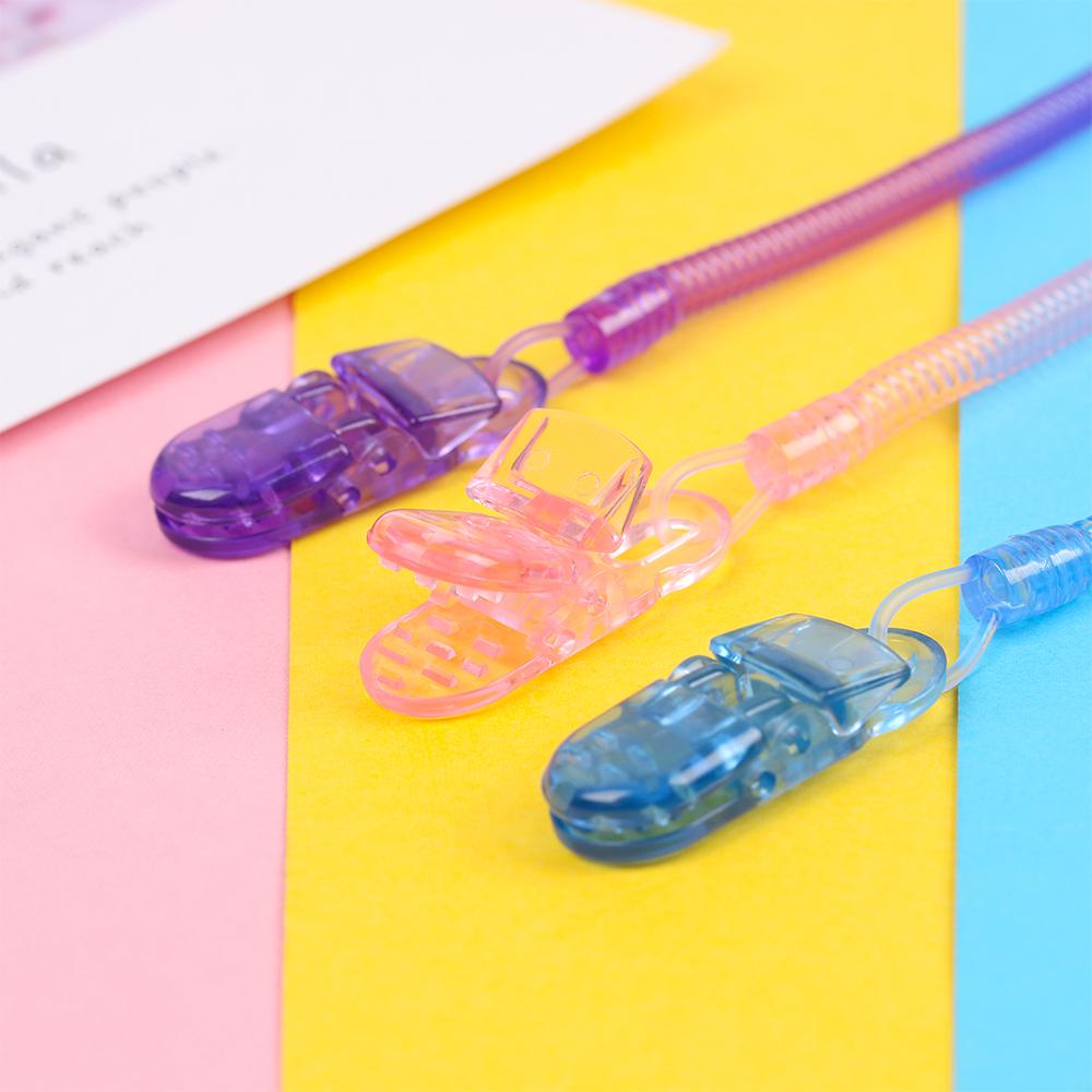 1PC DIY Infant Chew Toy Pacifier Chain Nipple Strap Dummy Clips Baby Teething