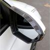 For Hyundai Santa Cruz -2025 Carbon Fiber Car Mirror Rain Eyebrow 2pcs