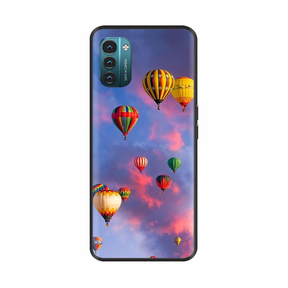 For Nokia G60 5G Case Painted Black TPU Silicone Soft Phone Cover for Nokia G60 Back Cases Bumper Shockproof Shell Cover Carcasa