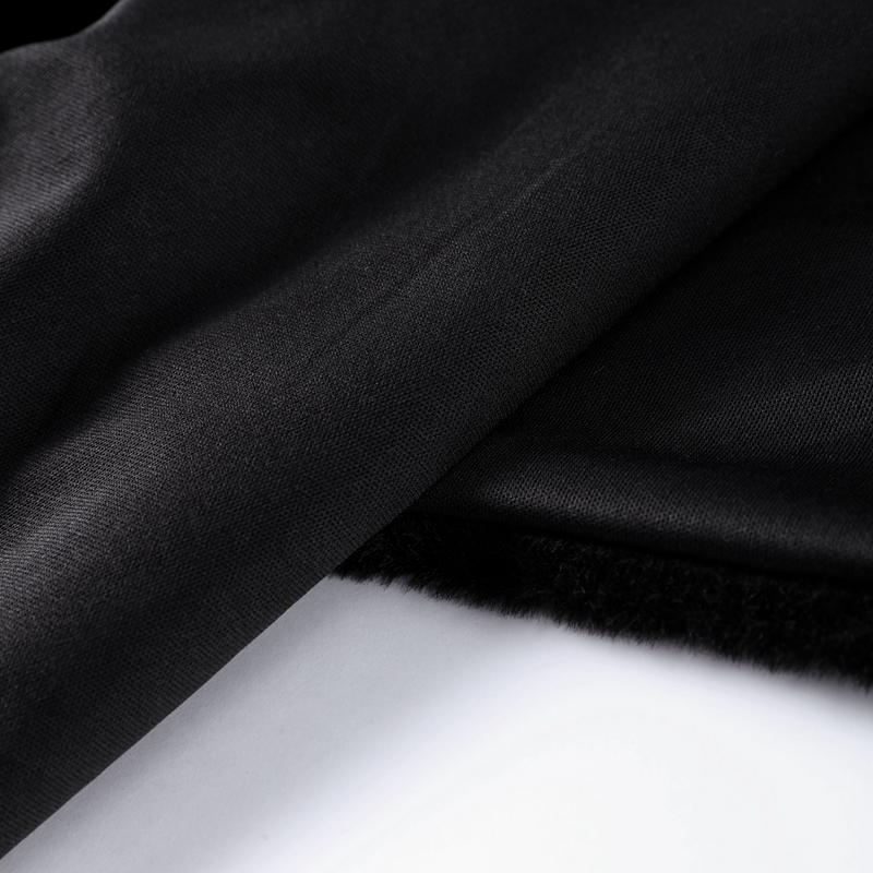 Женские меховые жилеты с высоким воротом, теплые свободные безрукавки, женские жилеты-накидки 2025 года, ранняя весна, уличные роскошные топы-безрукавки для леди