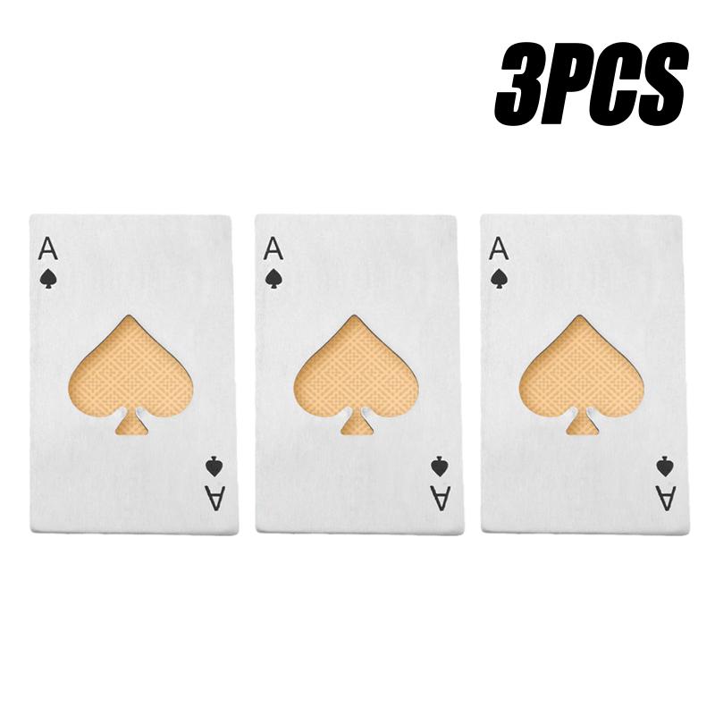 20 шт. игральная карта открывалка для бутылок пивная открывалка автоматическая открывалка для бутылок отель бары винный штопор кухонный бар консервный нож