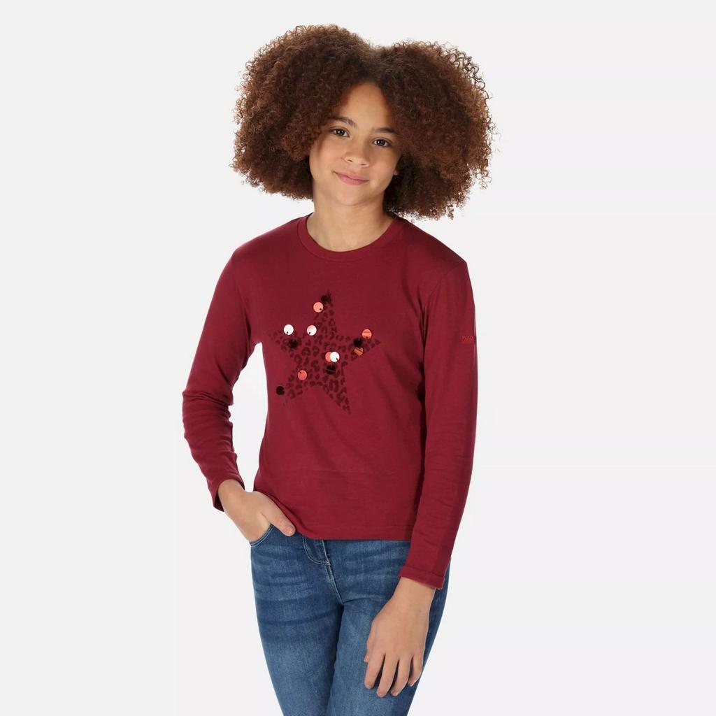 Regatta Childrens/Kids Wenbie III Stars Long-Sleeved T-Shirt