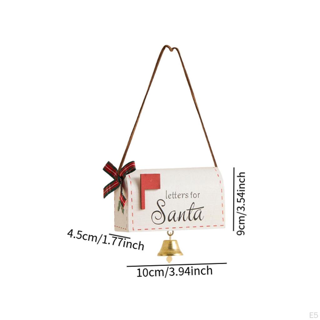 Почтовый ящик Рождественская елочная игрушка Письма Санте Рождественский почтовый ящик для фестиваля