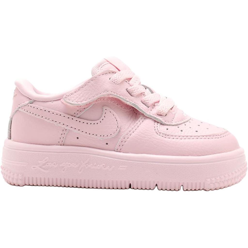 Nike Force 1 Low EasyOn Drake NOCTA сертифицированный Lover Boy розовый пенный (ТД) Детские кроссовки металлик-серебристый кобальтовый оттенок HQ1774-600