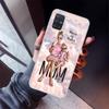 Girl Super Baby Mom Pink Phone Case For Samsung Galaxy A12 A52S A42 A32 A22 A51 A50 Note 20 Ultra 10 S10 Plus A71 A70 A31 A30 A1