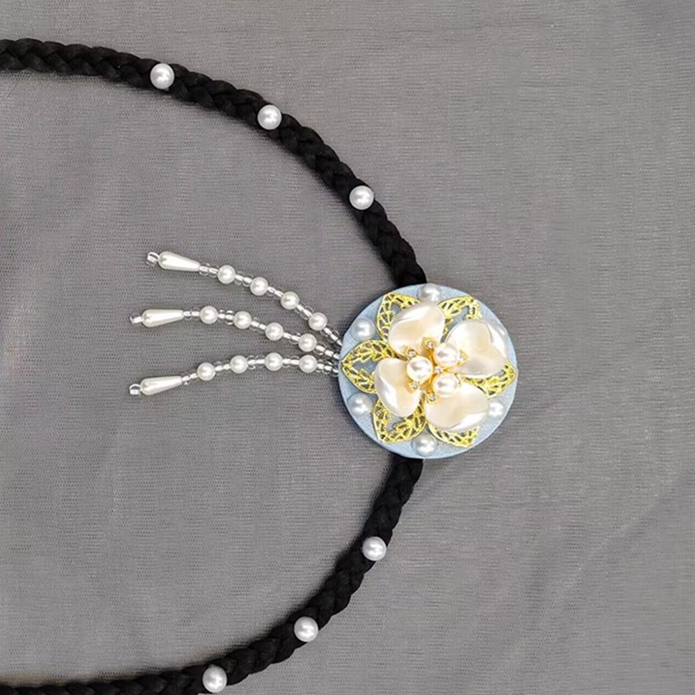 Elegant Hanbok Headwear Charm Hairpiece Headdress Korean Traditional Headband for Classical Dance