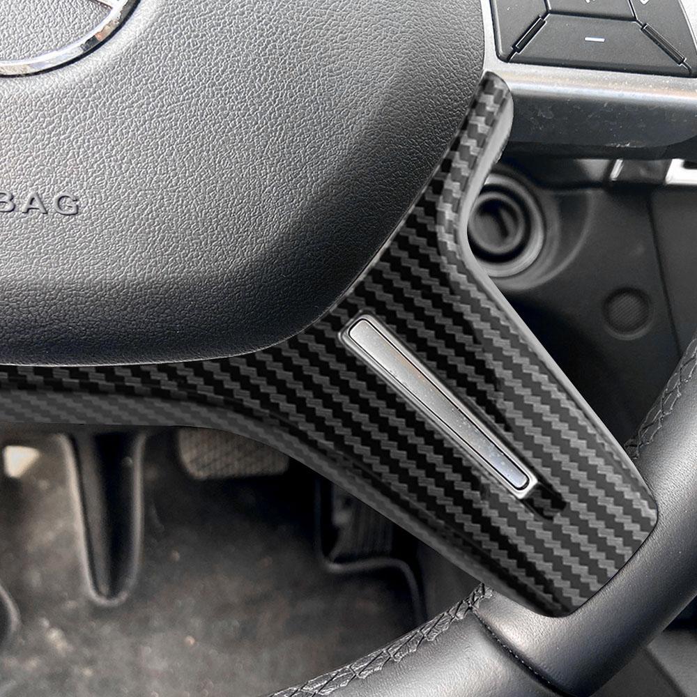 Наклейка на крышку рулевого колеса из АБС-хрома для Mercedes Benz C E Class ML GL W204 W212 X166 W166 11-16 Аксессуары для отделки автомобиля