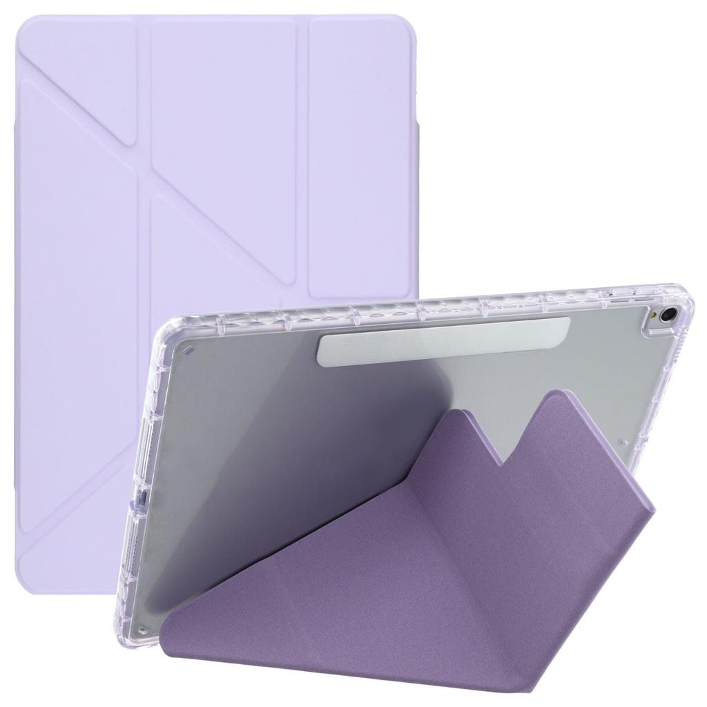 Чехол для планшета iPad 10.2 (2021)/(2020)/(2019)/Air 10,5 дюйма (2019) Магнитная обложка-подставка из ПУ, ТПУ и акрила с двойной застежкой