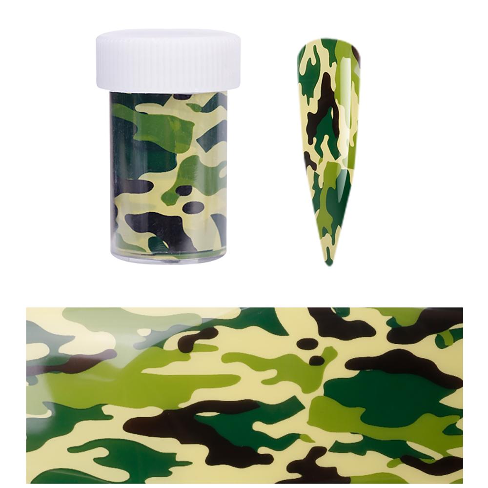 Laser Leopard Starry Sky Stickers Nail Art Decorations Manicure Decals Nail Transfer Foils