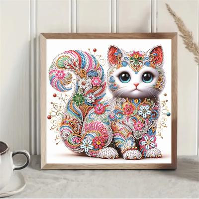 5D Аномальный набор для алмазной живописи Котенок DIY Алмазная декоративная живопись