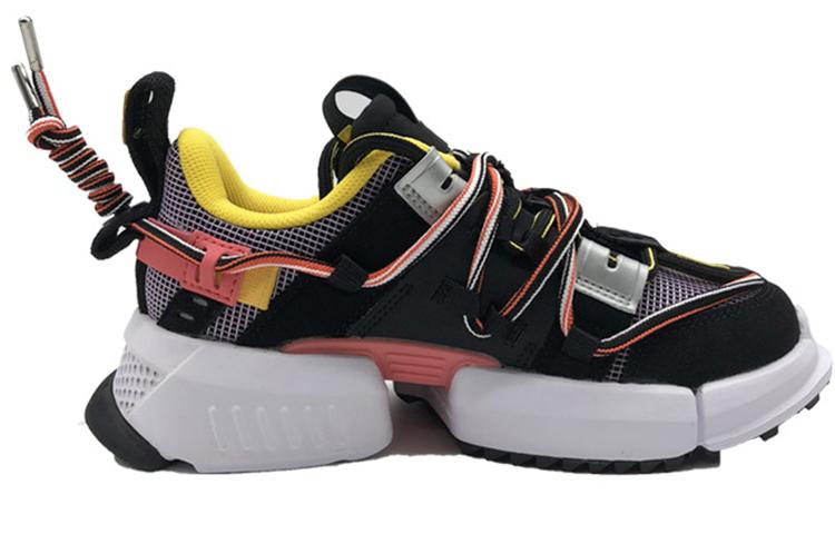 Li Ning Кеды Pan Gu женские низкие Черный/Белый/Красный AGLP088-10