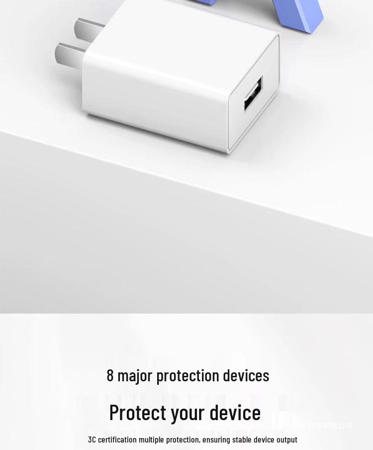 Универсальное быстрое зарядное устройство Type-C 5V2A/5V1A для устройств Android