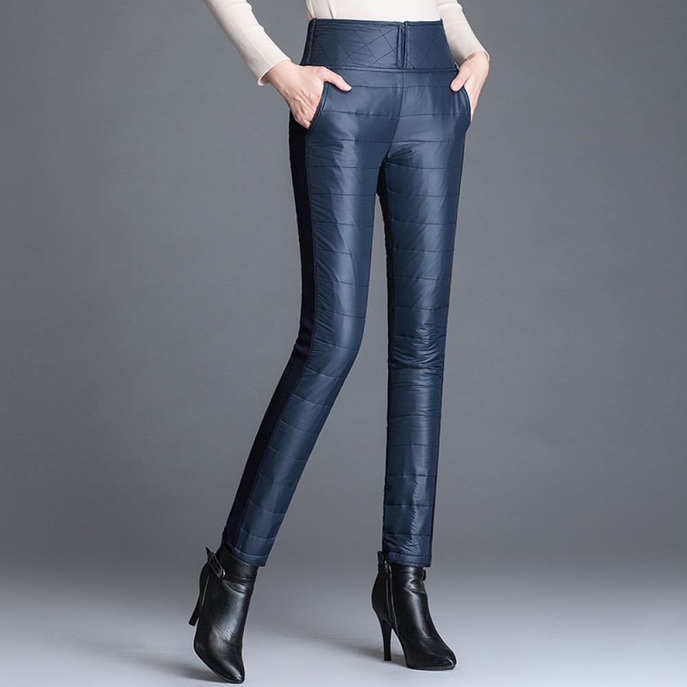 Зимние утепленные хлопковые теплые брюки, женские уличные брюки для бега, корейские модные спортивные штаны больших размеров, женские