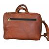 New Men's Bag Goat Leather Vintage Office Messenger Shoulder Laptop Briefcase Bag