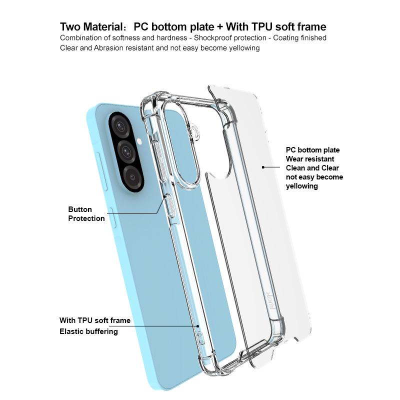 For Samsung Galaxy A56 5G Phone Case IMAK Shock-resistant Soft Space Case