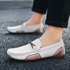 Fashion Hot Sale Men Casual Shoes Summer High Quality Comfy Lightweight Outdoor Men's Loafers British Style Boat Shoes Zapatos Hombre