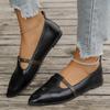 Women Flats New British Style Leather Loafers Versatile Retro Flat Sole Single Shoes Mary Jane Shoes for Women Zapatos De Mujer