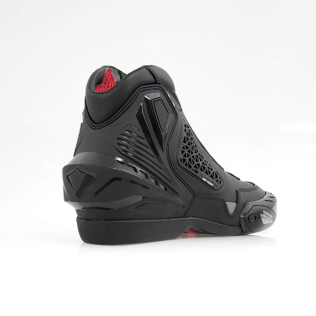 KOMINE Продуваемые мотоботы из сетчатого материала BK-086, Черные,