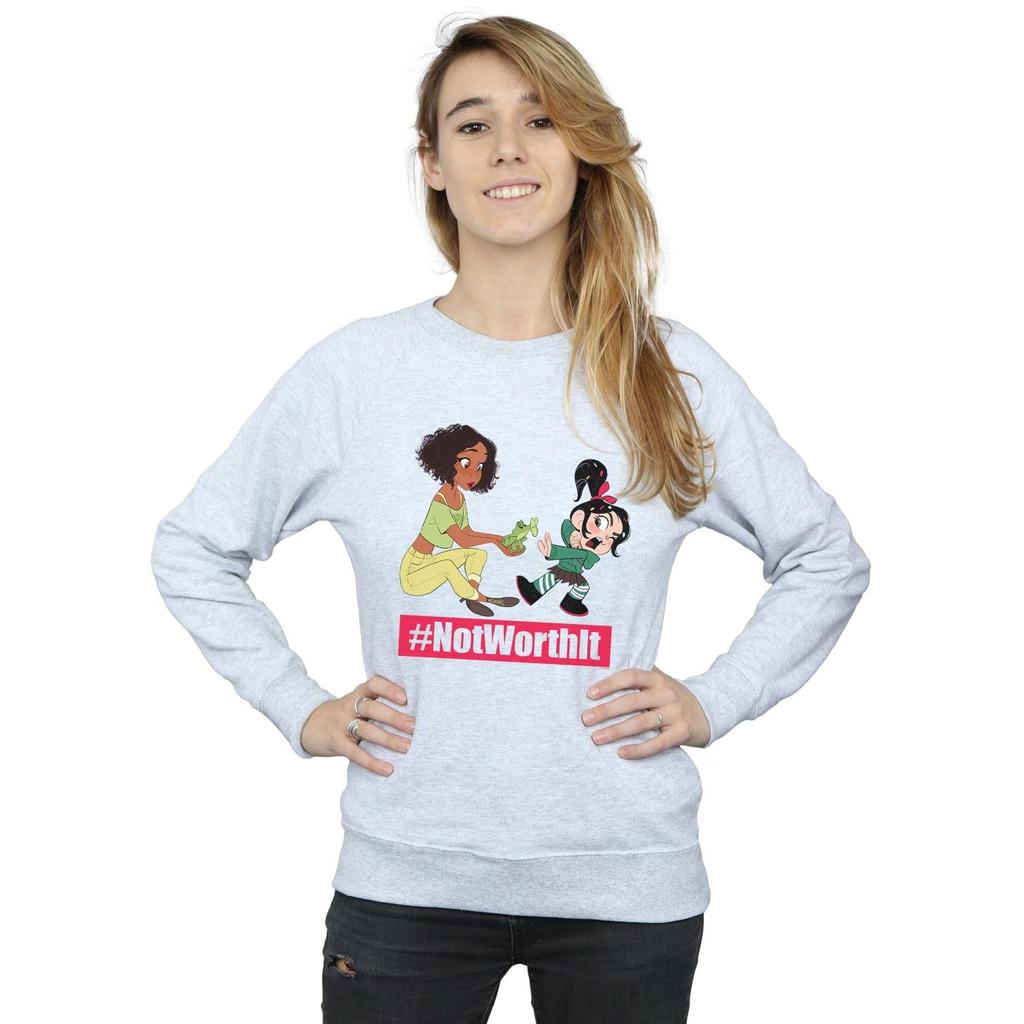 Disney Womens/Ladies Wreck It Ralph Tiana And Vanellope Sweatshirt