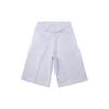 Li Ning China Series Logo Print Side Stripes Big Pocket Casual Shorts Women shorts White AKLQ186-2