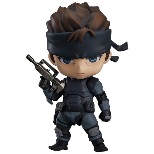 Nendoroid Metal Gear Solid Snake Non-scale Plastic Pre-painted Action Figure (second Re-release)