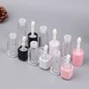 6Ml Empty Transparent Lip Gloss Tubes Big Brush Plastic Lip Balm Tube Lipstick Mini Sample Cosmetic Container Sample Bottle