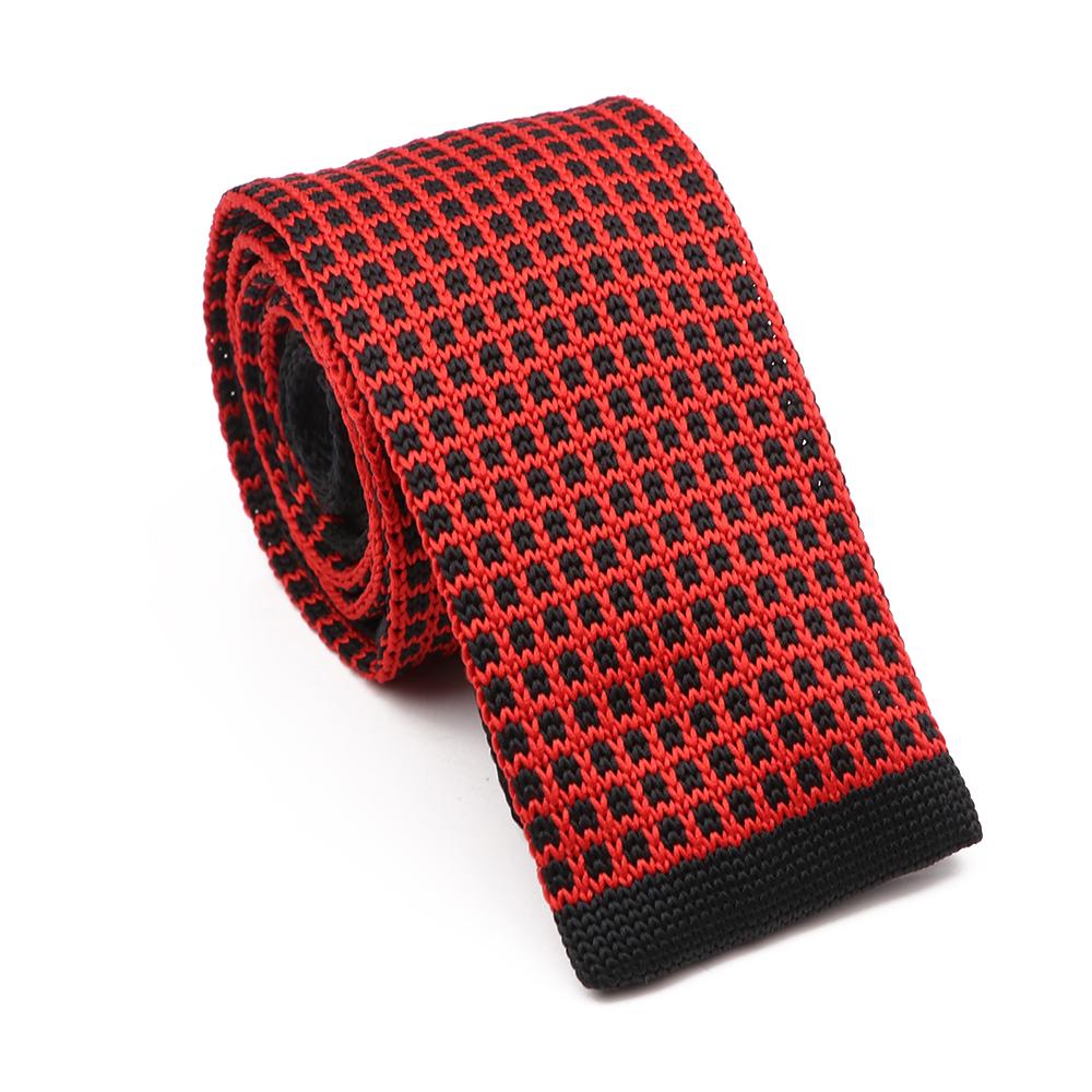 Мода, мужской вязаный галстук, зима, клетчатая полоска с цветочным принтом, тонкий галстук, зеленый,