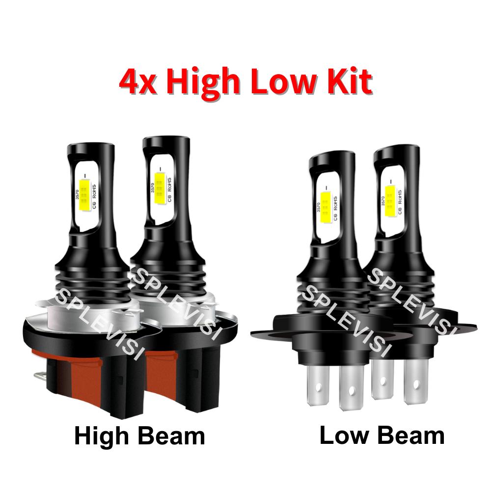 Car Lamp LED H15+H7 High Beam/Daytime Running Light Low Beam Combo Kit For Skoda Octavia III 2012 2013 2014 2015 2016 2017