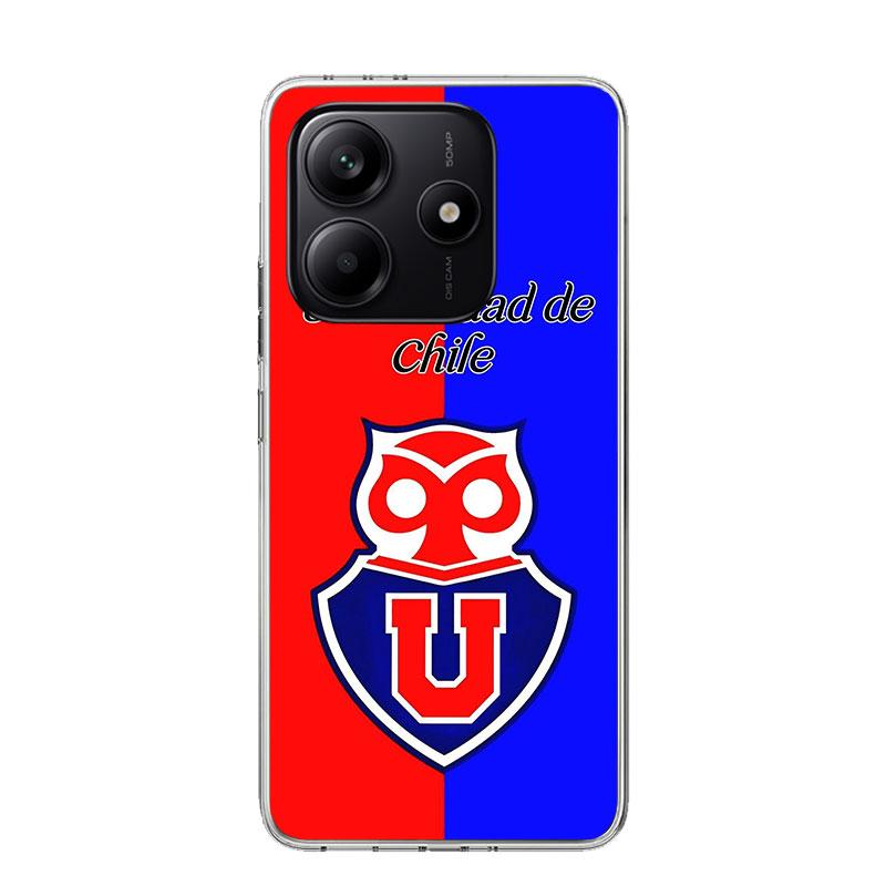 Чехол для телефона с логотипом университета De Chile U для Xiaomi Redmi Note 15 14 13 12S 12 Pro Plus 11S 11E 11 11T 10S 10 Арт Мягкий Узор Чехол