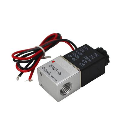 Пневмоэлектрический для клапана DC12V/DC24V/AC220V 2-позиционный 2-ходовой электромагнитный соленоидный выпуск воздуха для клапана нормально закрытый
