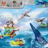 Строительные блоки Fang Cheng Dino Discovery - Детская развивающая игрушка-динозавр, подарок