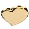 Nordic Style Heart Shaped Rings Necklace Jewelry Display Tray Serving Plate Home Decoration