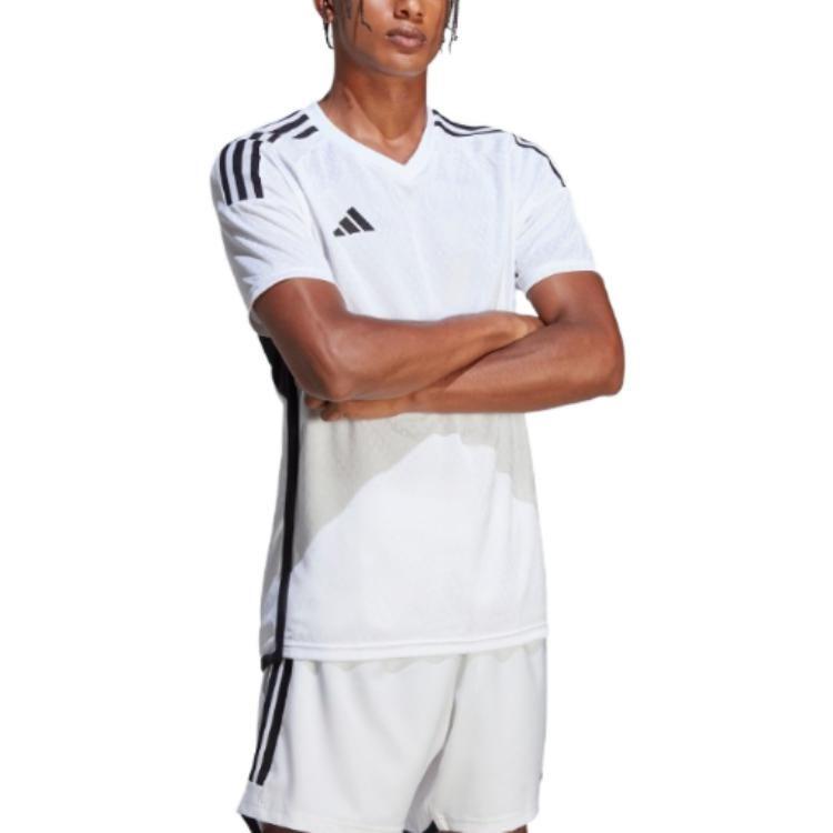 adidas Мужские белые футбольные майки умеренного прямого кроя HT5686