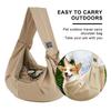 Pet Cat and Dog Bag Outdoor Crossbody Bag Outdoor Travel Portable Cat and Puppy Sling Bag Backpack Cat Nest and Dog Supplies