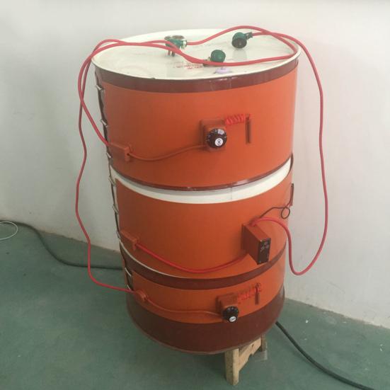 Нагреватель для бочек 110 В, регулируемая температура от 30 до 150 градусов по Цельсию, металлическая грелка для масляной бочки объемом 55 галлонов, силиконовая грелка для бочек