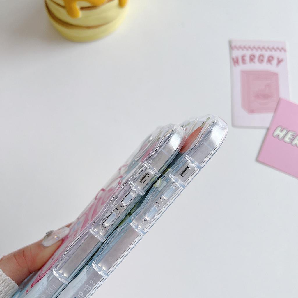 Cute Silicone Case for  Infinix Hot 30i Redmi Note 12 11 Samsung A54 A14 iPhone 11 13 Oppo Reno 8T Funda Cartoon Milk Tea Bear Cover Soft TPU Bumper