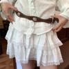 Retro Bohemian Brown Wide Waist Corset Belt for Women - Leather Kawanishi Style Accessory