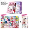 Same-day Shipping Sanrio Photocard Goods LOMO Illustration Photocard 60 Pcs + Mini Sticker 32 Pcs, Hello Kitty Photocard 60..., 1 Pc