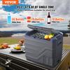 VEVOR Car Refrigerator, 12 Volt Car Refrigerator Fridge, 45 L Single Zone Portable Freezer with Built-in Light, -4 degrees F-68 degrees F